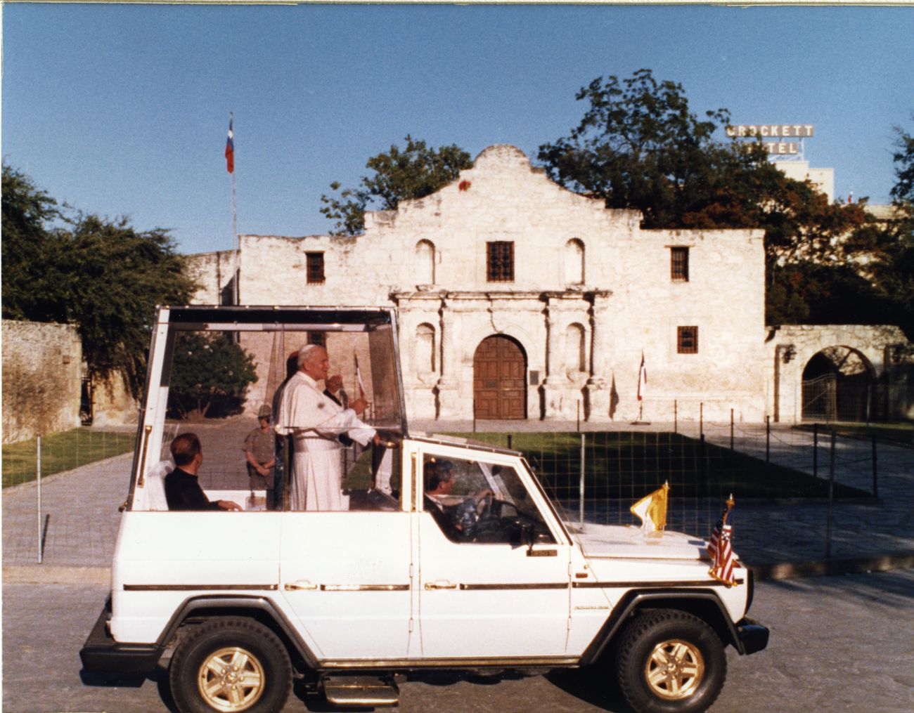 John Paul II visits San Antonio